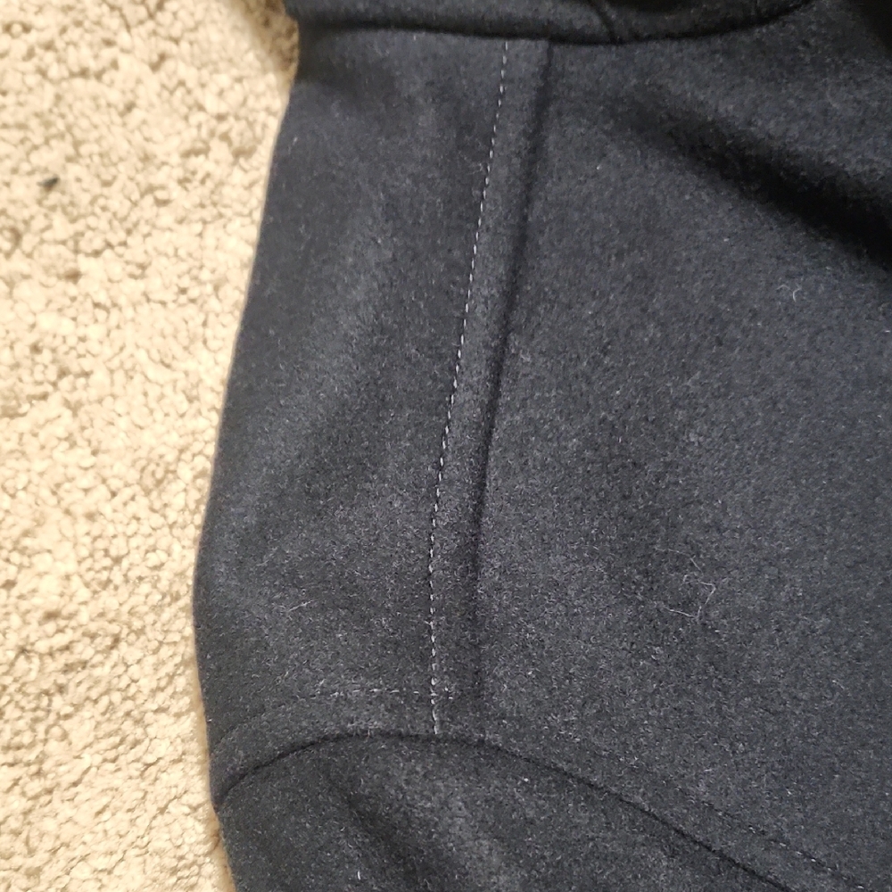 Men's Black Coat - Picture 7 of 12